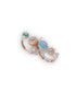 DOUBLE FINGER ENAMEL RING